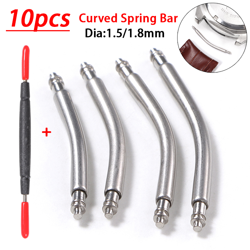 Curved Spring Bar - Gebogene Federsteg, 18 mm, 20 mm,