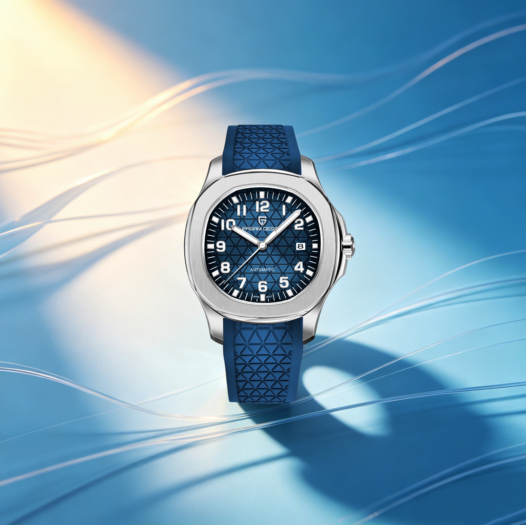 Rubber Strap Diver - PAGANI DESIGN Herren Upgrade & Prestige