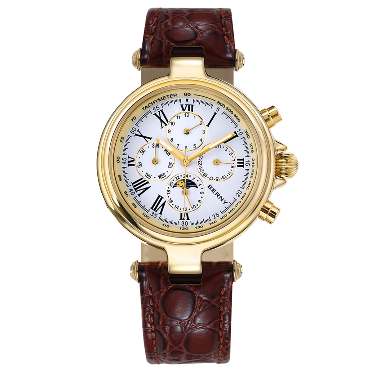 Seiko Watch Prospex - BERNY Retro Automatikuhr für Herren, Sonnen-