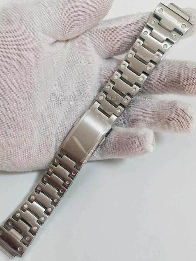 Casio Watch G-Shock Dw-5600 - Rostschutzbehandeltes und dickes Metallarmband für Casio