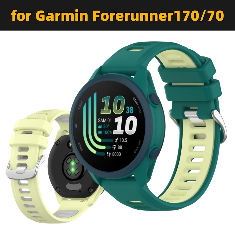 Zweifarbiges Silikon-Sportarmb – Silicone Watch Band 22Mm Bewertung und Preis