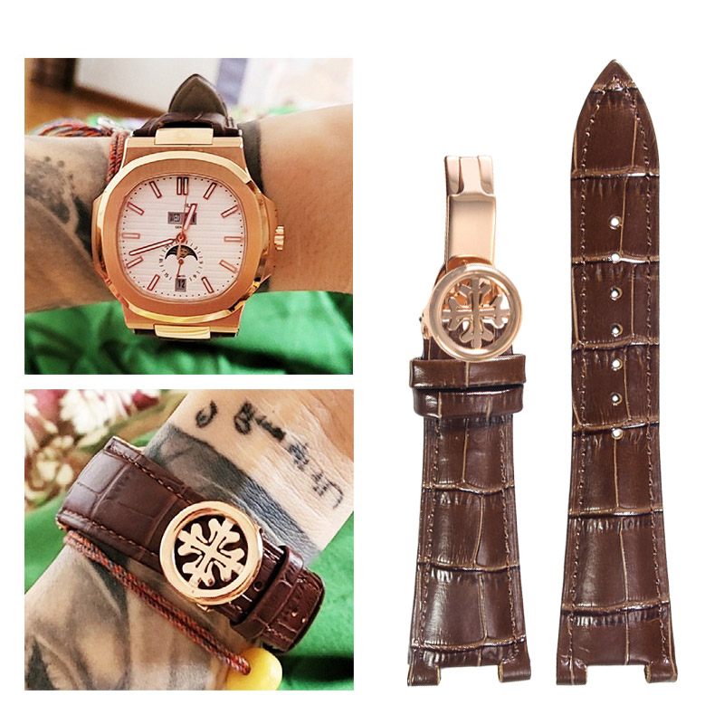 25 mm Leder-Uhrenarmband für P – Patek Philippe Watch Nautilus Bewertung und Preis