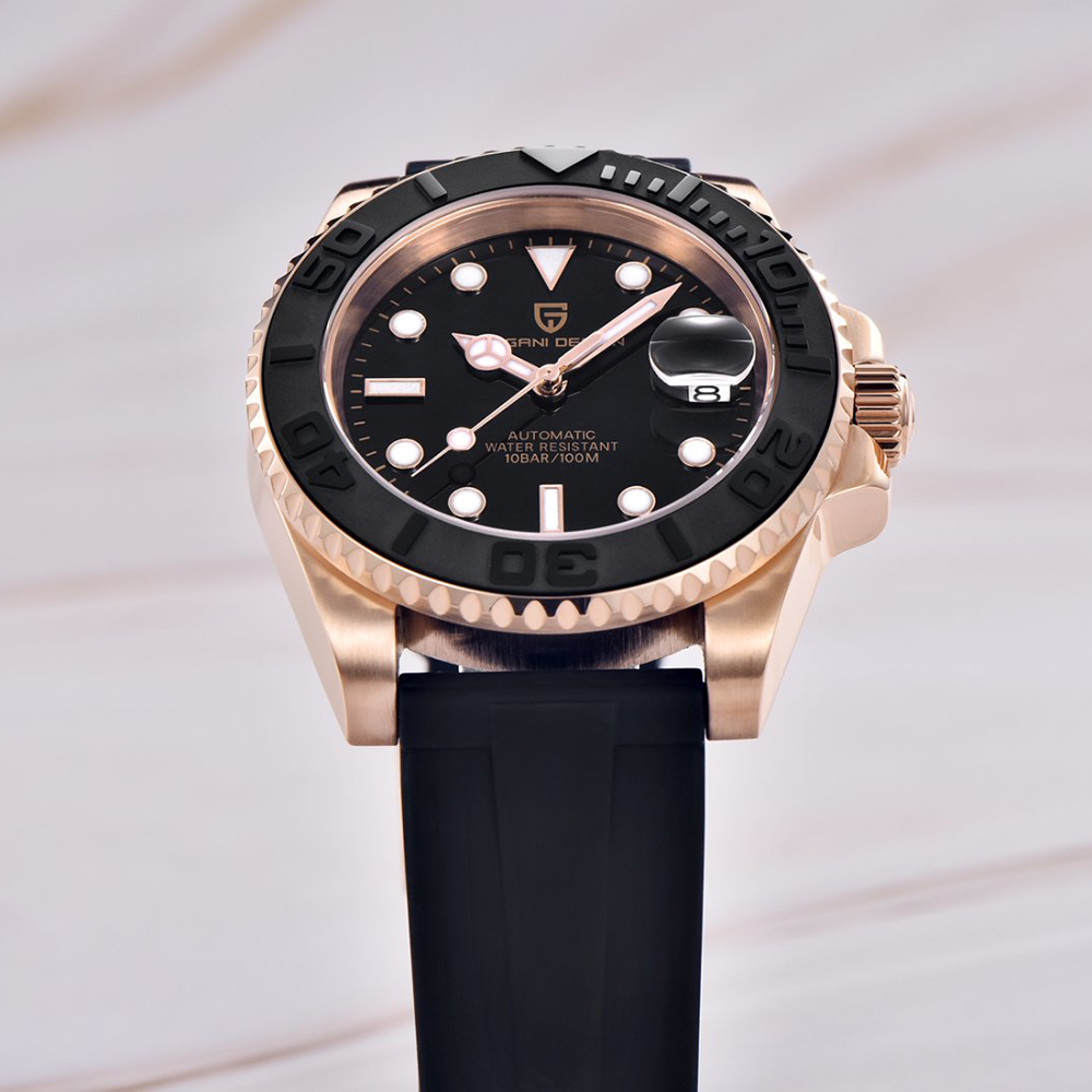 PAGANI DESIGN Automatikuhr Ros – Rubber Strap Diver Bewertung und Preis