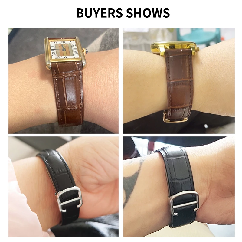 Für cartier 18 20 22 23mm armb – Cartier Watch Tank Bewertung und Preis