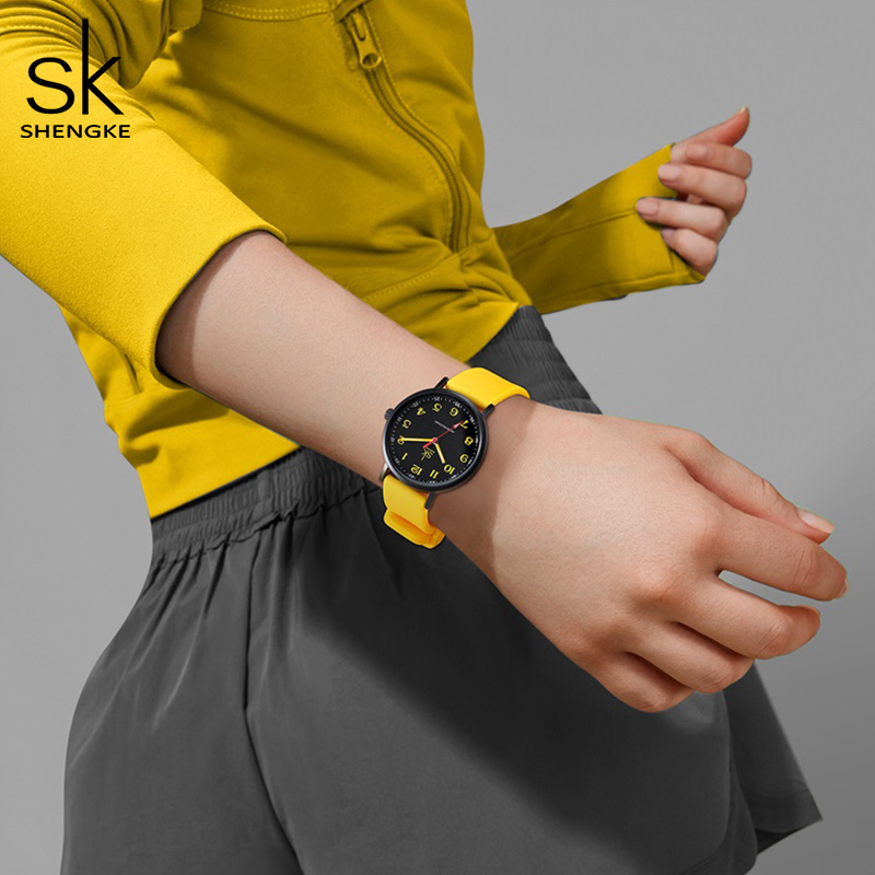 SHENGKE Frauen Mode Silikon Ar – Silicone Band Women Bewertung und Preis