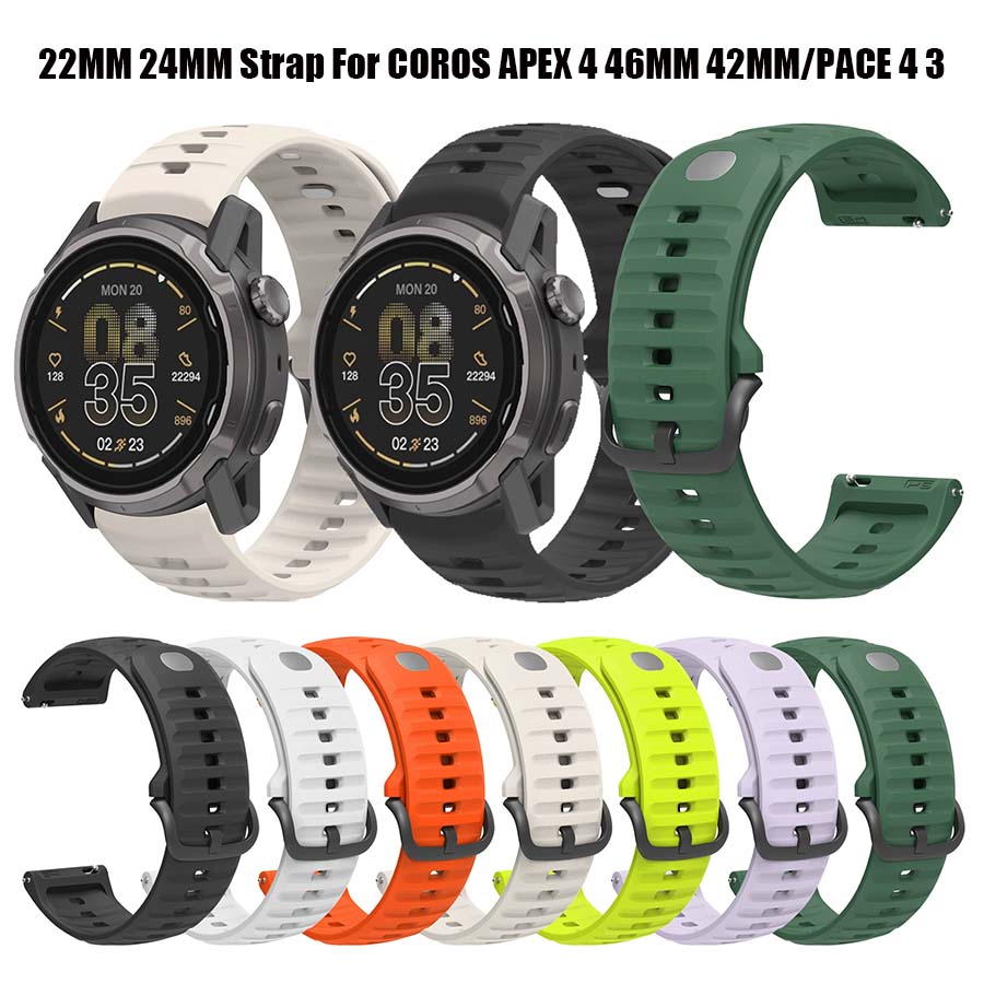 Für COROS APEX 4 46mm 42mm Arm – Silicone Watch Band 22Mm Bewertung und Preis