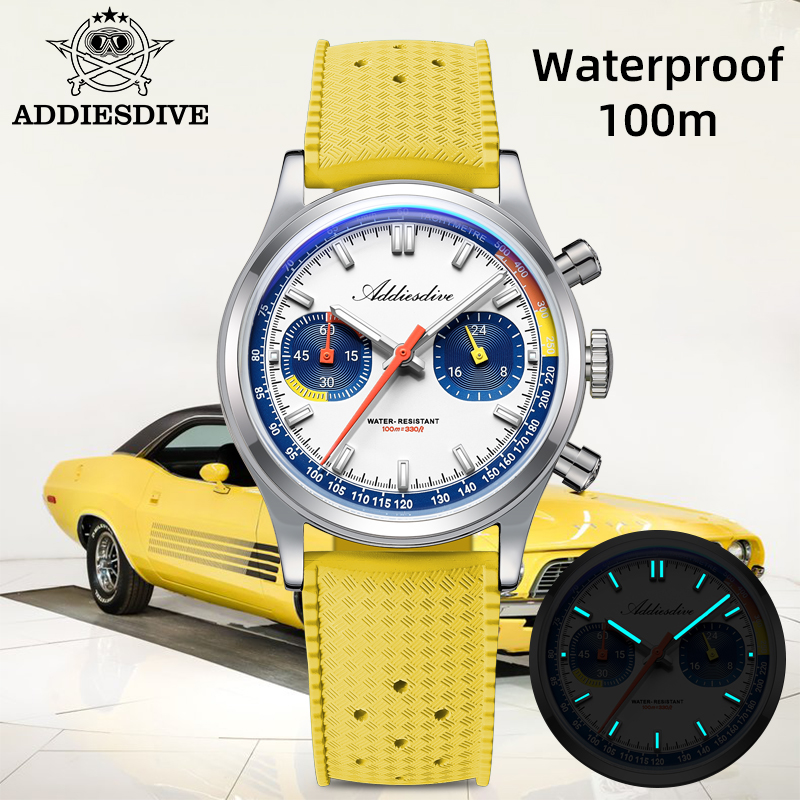 ADDIESDIVE Modische Herren-Qua – Rubber Strap Diver Bewertung und Preis