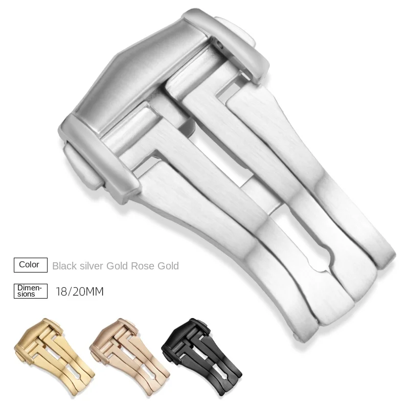 Edelstahl-Uhrenschnalle für Om – Butterfly Clasp Deployant Bewertung und Preis