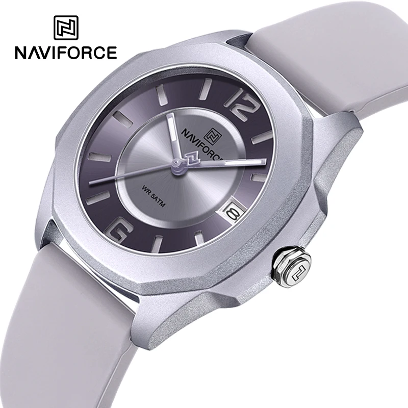 NAVIFORCE 7107 Uhr für Damen,  – Silicone Band Women Bewertung und Preis