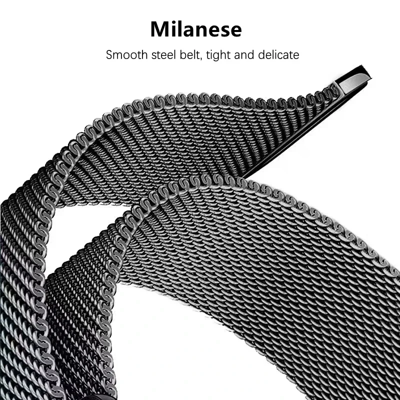 Metallisches Milanaise-Armband – Milanese Loop Magnetic Bewertung und Preis