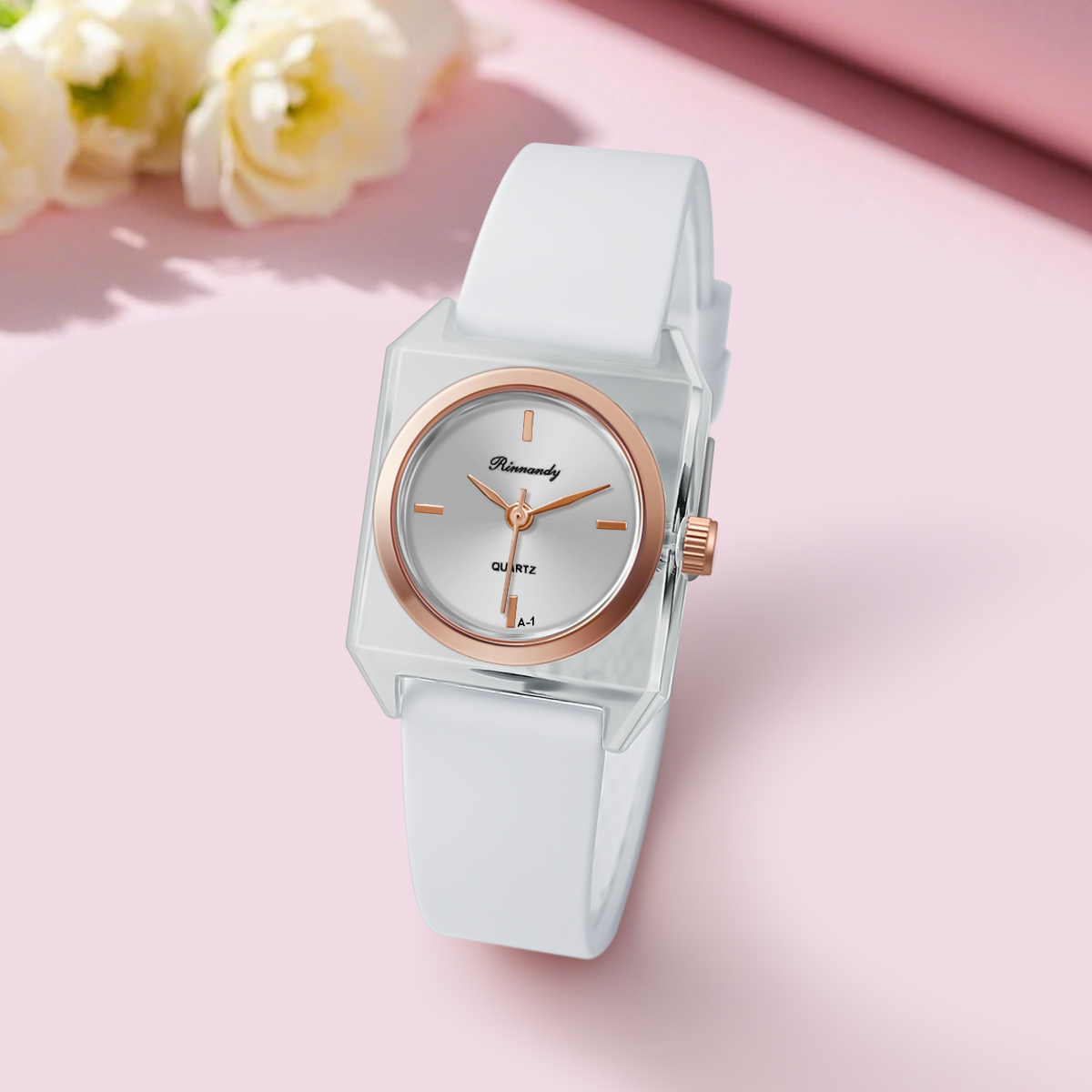 Einfache Damenuhr mit Silikona – Silicone Band Women Bewertung und Preis